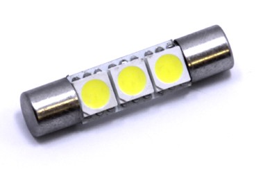 LED Lampen für die Spiegel in den Sonnenblenden.